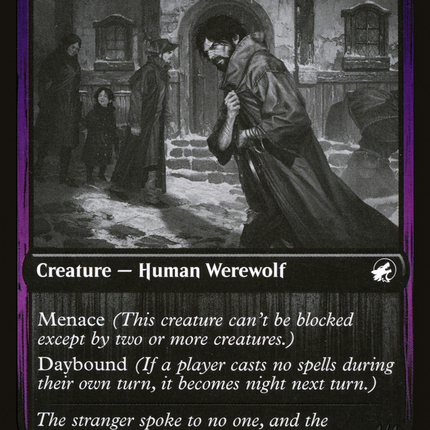 Shady Traveler // Stalking Predator (DBL-120) - Innistrad: Double Feature: (Double Faced Transform)