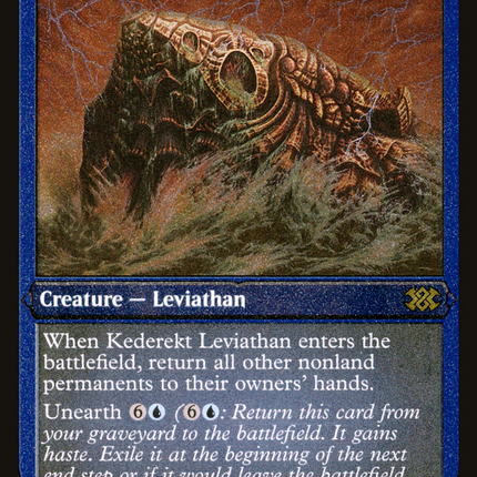 Kederekt Leviathan (Foil Etched) (2X2-431) - Double Masters 2022 Foil
