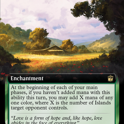 Carpet of Flowers (WHO-475) - Doctor Who: (Extended Art) Foil