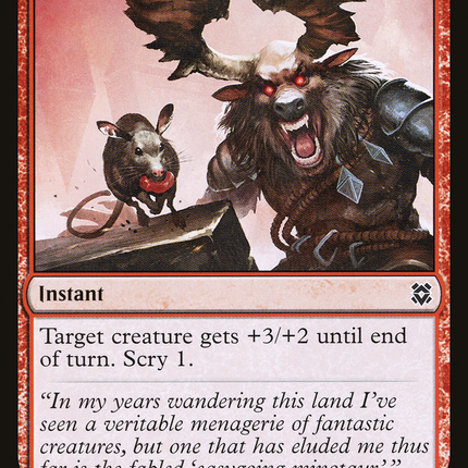 Inordinate Rage (ZNR-144) - Zendikar Rising Foil