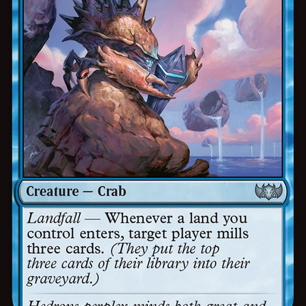 Hedron Crab (TDC-155) - Commander: Tarkir: Dragonstorm