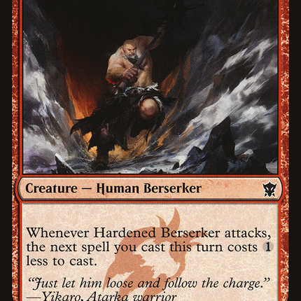 Hardened Berserker (DTK-139) - Dragons of Tarkir Foil