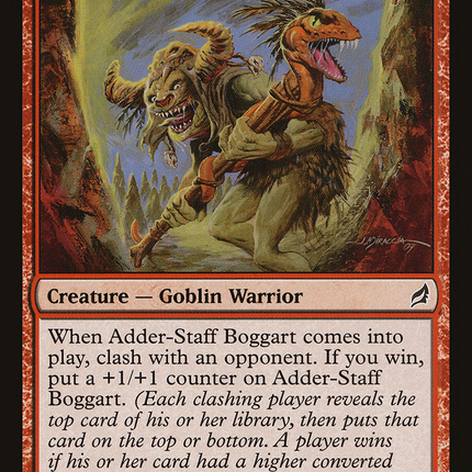 Adder-Staff Boggart (LRW-148) - Lorwyn Foil