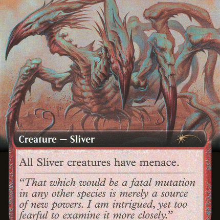 Two-Headed Sliver (SLD-646) - Secret Lair Drop: (Extended Art) Foil
