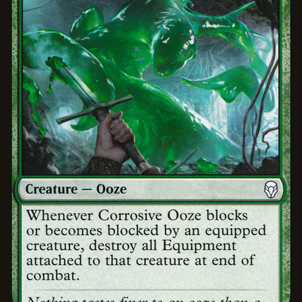 Corrosive Ooze (DOM-158) - Dominaria Foil