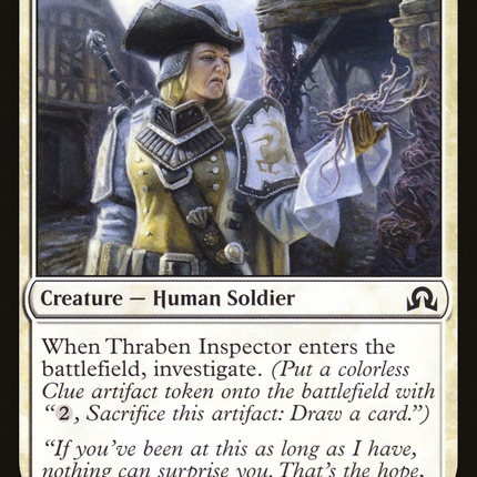 Thraben Inspector (SOI-044) - Shadows over Innistrad Foil