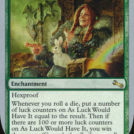 As Luck Would Have It (UST-102) - Unstable Foil