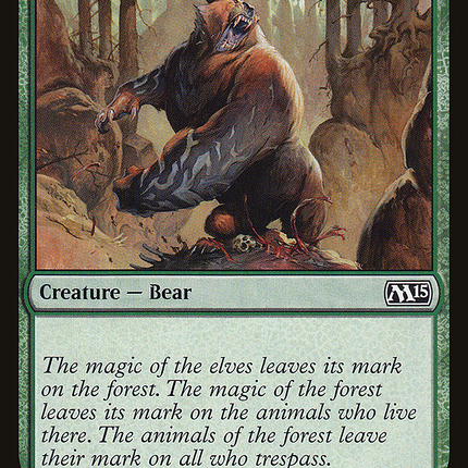 Runeclaw Bear (M15-197) - Magic 2015 Foil