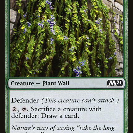 Portcullis Vine (M21-195) - Core Set 2021 Foil