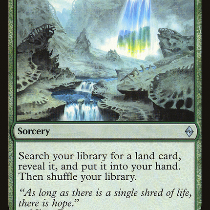 Sylvan Scrying (BFZ-192) - Battle for Zendikar