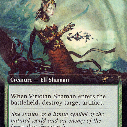Viridian Shaman (SLD-782) - Secret Lair Drop: (Extended Art) Foil