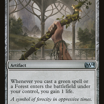 Staff of the Wild Magus (M14-223) - Magic 2014