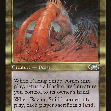Razing Snidd (PLS-121) - Planeshift Foil