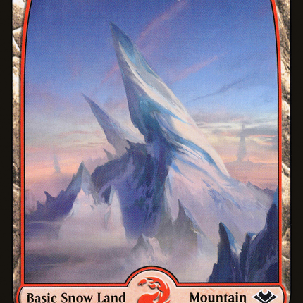 Snow-Covered Mountain (MH1-253) - Modern Horizons Foil