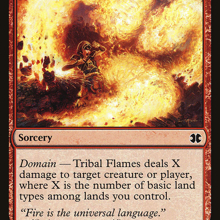 Tribal Flames (MM2-132) - Modern Masters 2015 Foil