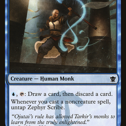 Zephyr Scribe (DTK-085) - Dragons of Tarkir Foil