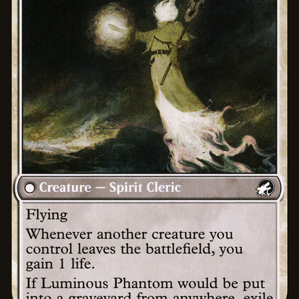 Lunarch Veteran // Luminous Phantom (MID-027) - Innistrad: Midnight Hunt: (Double Faced Transform)