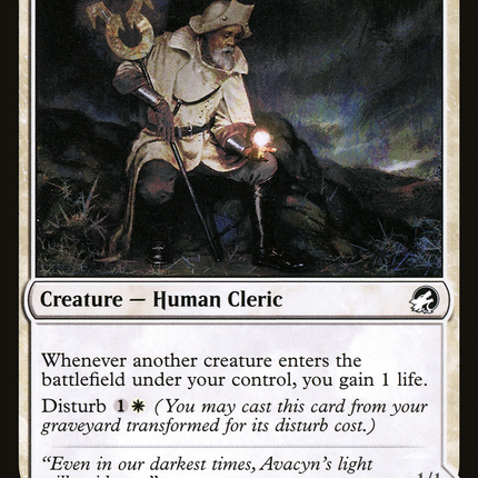 Lunarch Veteran // Luminous Phantom (MID-027) - Innistrad: Midnight Hunt: (Double Faced Transform)
