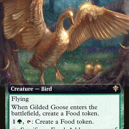 Gilded Goose (ELD-369) - Throne of Eldraine: (Extended Art)