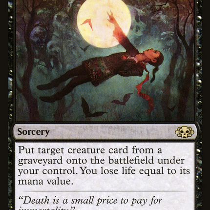 Reanimate (CC2-005) - Commander Collection: Black Foil