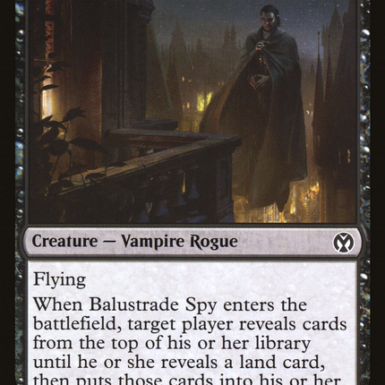 Balustrade Spy (IMA-080) - Iconic Masters