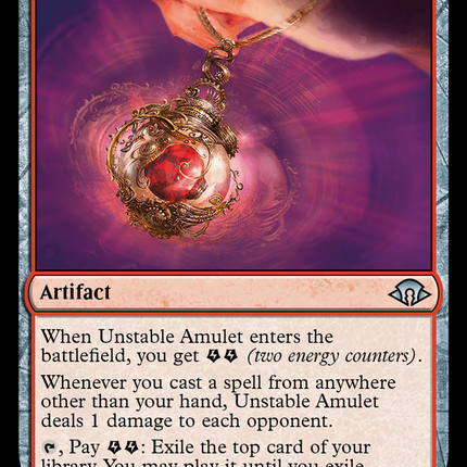 Unstable Amulet (MH3-514) - Modern Horizons 3 Foil