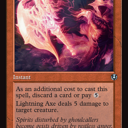 Lightning Axe (INR-398) - Innistrad Remastered