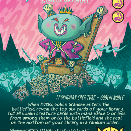 Muxus, Goblin Grandee (SLD-1314) - Secret Lair Drop (Borderless)