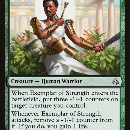 Exemplar of Strength (AKH-165) - Amonkhet Foil