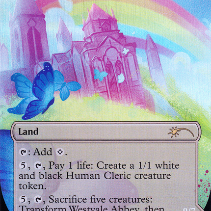 Westvale Abbey // Ormendahl, Profane Prince (SLD-1159) - Secret Lair Drop (Borderless) Foil