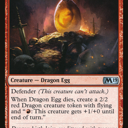 Dragon Egg (M19-138) - Core Set 2019