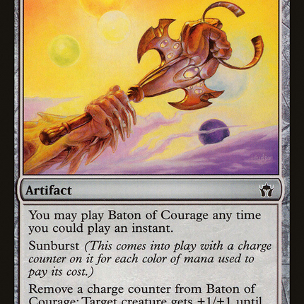 Baton of Courage (5DN-105) - Fifth Dawn