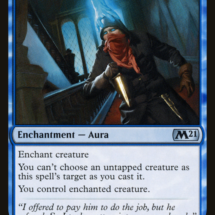 Enthralling Hold (M21-049) - Core Set 2021 Foil