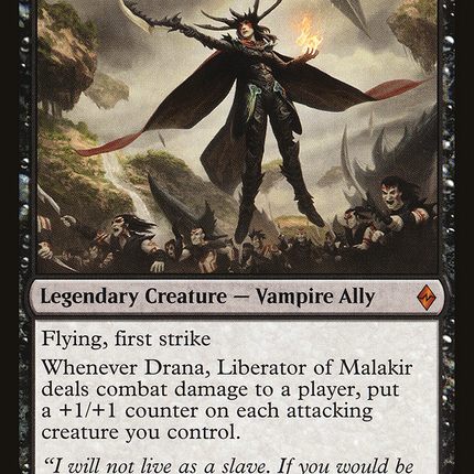 Drana, Liberator of Malakir (BFZ-109) - Battle for Zendikar