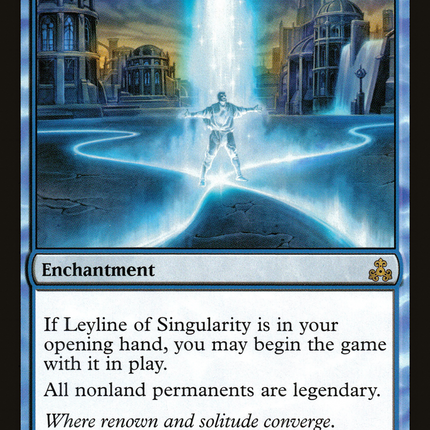 Leyline of Singularity (GPT-029) - Guildpact Foil