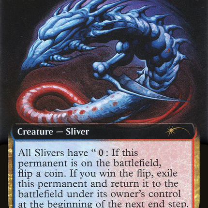 Frenetic Sliver (SLD-662) - Secret Lair Drop: (Extended Art) Foil