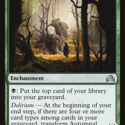 Autumnal Gloom // Ancient of the Equinox (SOI-194) - Shadows over Innistrad: (Double Faced Transform)
