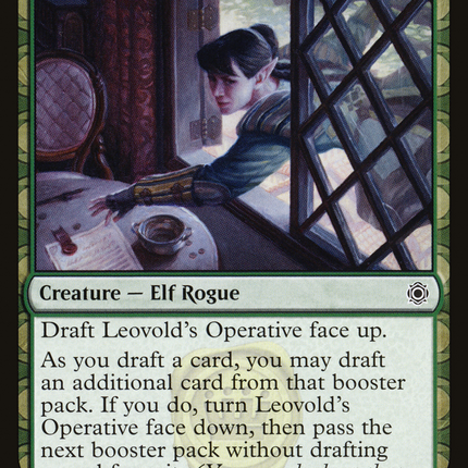 Leovold's Operative (CN2-066) - Conspiracy: Take the Crown: (draft) Foil