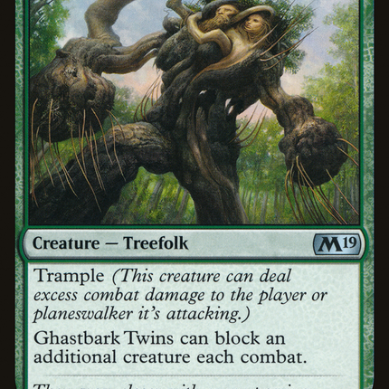 Ghastbark Twins (M19-181) - Core Set 2019