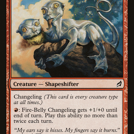 Fire-Belly Changeling (LRW-164) - Lorwyn Foil