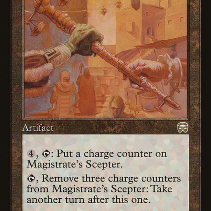 Magistrate's Scepter (MMQ-304) - Mercadian Masques Foil