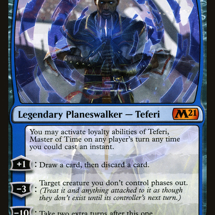 Teferi, Master of Time (M21-277) - Core Set 2021