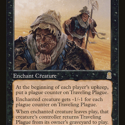 Traveling Plague (ODY-166) - Odyssey Foil