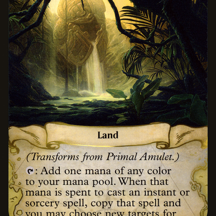 Primal Amulet // Primal Wellspring (XLN-243) - Ixalan: (compasslanddfc) Foil
