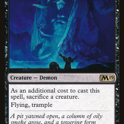 Demon of Catastrophes (M19-091) - Core Set 2019 Foil