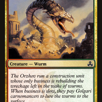 Streetbreaker Wurm (GPT-133) - Guildpact Foil