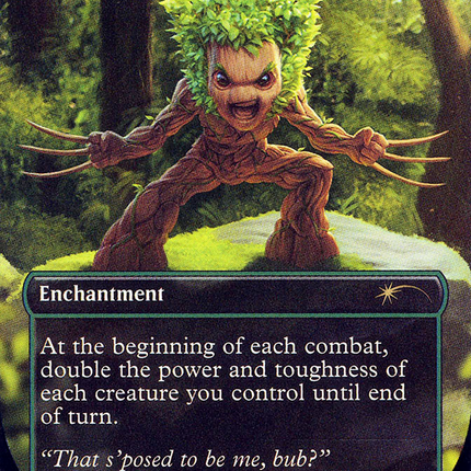 Unnatural Growth (SLD-865) - Secret Lair Drop (Borderless) Foil