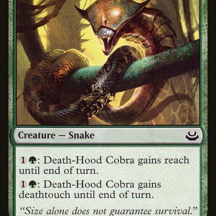 Death-Hood Cobra (MM3-123) - Modern Masters 2017 Foil