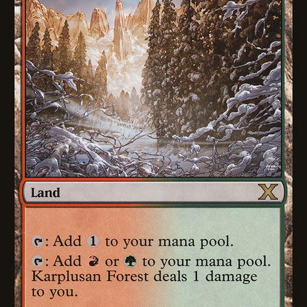 Karplusan Forest (10E-354) - Tenth Edition