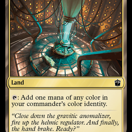 Command Tower (WHO-264) - Doctor Who Foil